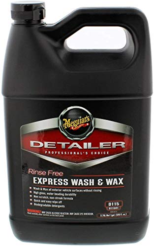 Meguiar's Detailer D11501 Lavado y Encerado, 3,8 L