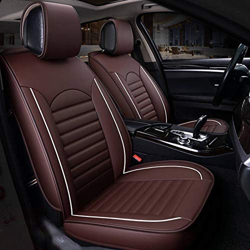 MMI-LX Transpirable PU Asientos de Piel de Coches Fundas de Asiento de Auto Protectores del Amortiguador del Sistema Completo (colchón de Aire) Compatible Universal for Todos los Modelos de Mazda CX5