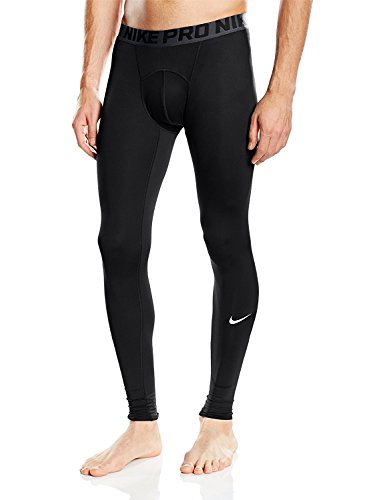 Nike Cool Tight - Mallas para hombre, Negro (Black/Dark Grey/White), M