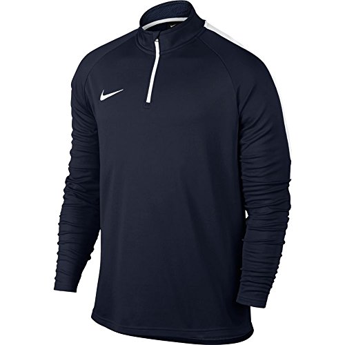 NIKE M NK Dry ACDMY Dril Top Sudadera, Hombre, Azul (Obsidian/White), XL