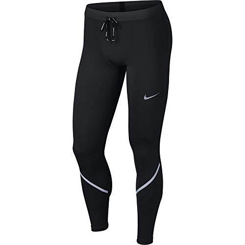 NIKE M NK Tech Power-Mobility Tight Pantalones Deportivos, Hombre, Negro (Black/Reflective Silver), S