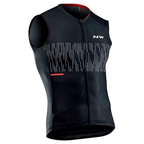 Northwave Storm Air 2021 - Camiseta de ciclismo (talla S), color negro