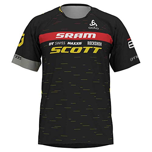 Odlo Scott Sram Crew Neck Trail - Camiseta para Hombre, Hombre, 430062, Scott Sram 2020, XX-Large
