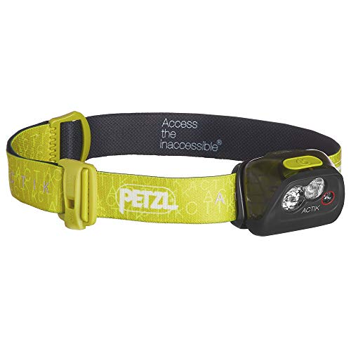 PETZL Actik Linterna Frontal, Unisex Adulto, Verde, Talla Única