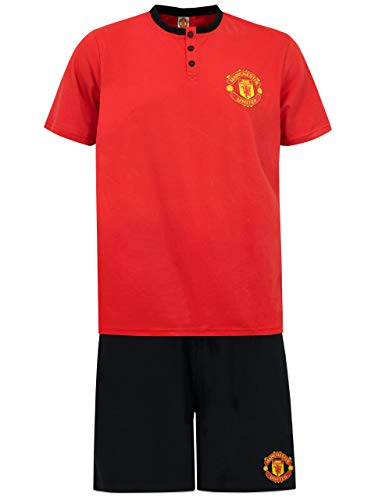Premier League Pijama para Hombre Manchester United Rojo Size Large