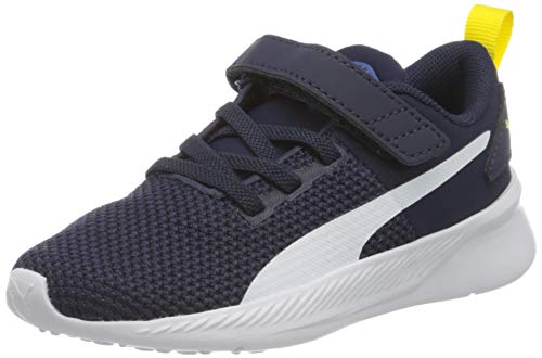 PUMA Flyer Runner V INF, Zapatillas Unisex niños, Azul (Galaxy Blue White/Peacoat/Meadowlark), 23 EU