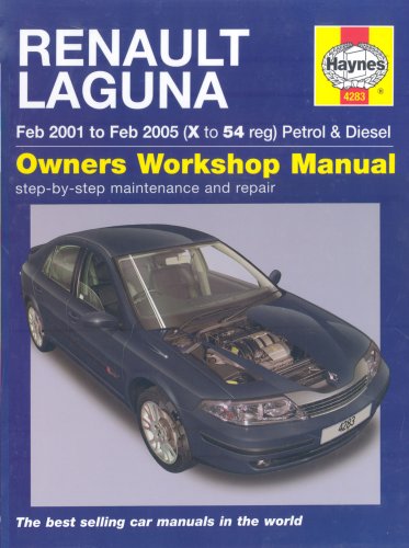 Renault Laguna Petrol and Diesel Service and Repair Manual: 01 to 05 (Haynes Service and Repair Manuals)