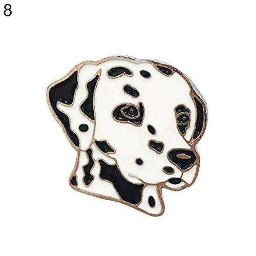 Ruby569y - Broche esmaltado con diseño de lobo de dibujos animados para mujeres, hombres, ropa, chaquetas, pantalones vaqueros, camisas, insignias