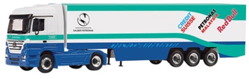 Schuco 22047 MB Actros V8 Sauber Petronas