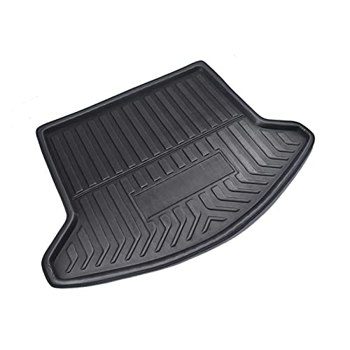 SFUO Bandería del Forro de Carga Transcubierta Trasera Tronco Matt Mat Floor Alfombra Kick Pad Pad Lodo Antideslizante Ajuste para Mazda CX-5 CX5 MK2 2017 2018 2019 2do