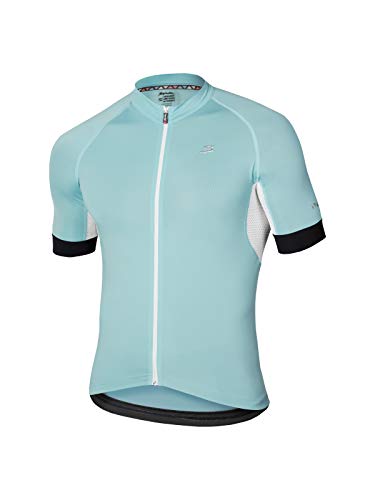 Spiuk Maillot M/C Helios Hombre Turquesa T. S, Talla S