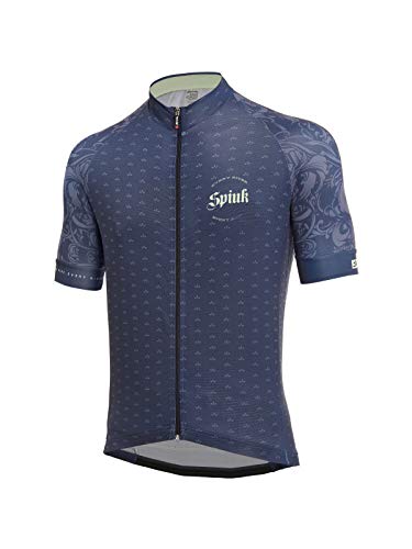 Spiuk Maillot M/C Hell Hombre Azul Marino T. M, Talla M