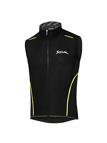 Spiuk Sportline Top Ten Maillot M/L, Hombres, Negro, 3XL