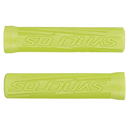 Syncros Pro - Puños para bicicleta, color amarillo