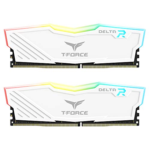 Team Group Delta RGB K2 - Memoria Interna DIMM DDR4, 2 x 16 GB, Color Negro