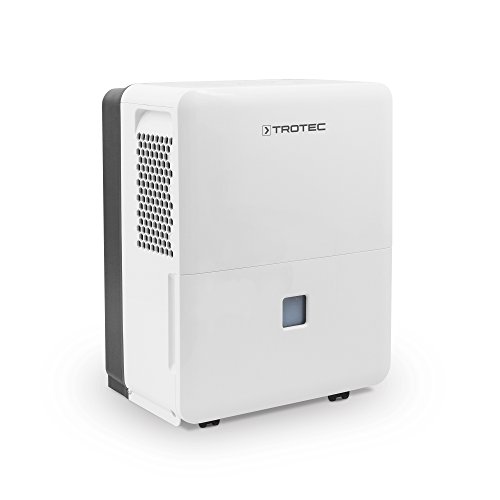 TROTEC Deshumidificador eléctrico TTK 96 E / 30L / Desagüe 3L / Portátil / Para Habitaciones de hasta 90m² / 230m³ / 720 W / Auto-Apagado / Control Automático de la Humedad / Temporizador / Filtro de Aire lavable