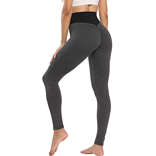 UFLF Leggings Push Up Mujer Mallas Deporte de Alta Cintura Leggings Sport Pantalones Anticeluliticos Elástico para Yoga Fitness Running Ejercicios