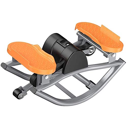 UIZSDIUZ Bicicleta de Ejercicio del Pedal ejercitador, Lado de la máquina Paso Swing, máquina elíptica, Bicicleta estática Mini, Hogar y Oficina Aerobic Fitness Ejercicio