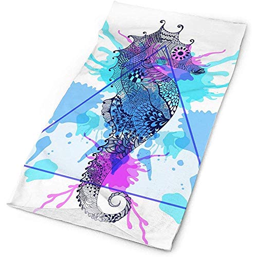 ulxjll Pañuelo en la Cabeza Seahorse Headwear Bufanda Head Wrap Tube Máscara Bandana Sweatband Outdoor Headbands Workout Sport