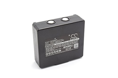 vhbw NiMH batería 2000mAh (3.6V) para Mando a Distancia para grúas Hetronic 68300600, 68300900, 68300940, 68300990, CS 434, Mini FBH300