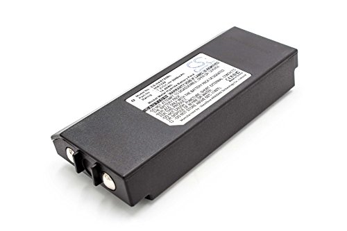 vhbw NiMH batería 2000mAh (7.2V) para Mando a Distancia para grúas, Control Remoto como Hiab HIA7220