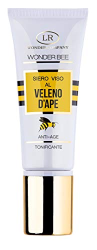 Wonder Bee Serum, Suero facial con veneno de abeja, tonificante, antiedad, tubo sin aire con dispensador (1x30 ml) - LR Wonder Company