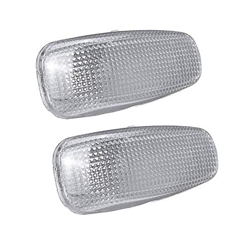 XIANGSHAN La luz indicador de la lámpara Lateral del Coche luz de Marcador Lateral repetidor de luz for Mercedes for el Benz W210 W208 W638 CLK SLK-Class (Emitting Color : 2pcs)