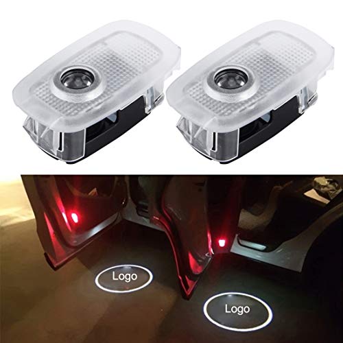 YANTAIAN 2 PCS LED Car Door Logo Welcome Car Marca 3D Shadow Light for Mercedes-Benz S (W221) 2006-2013