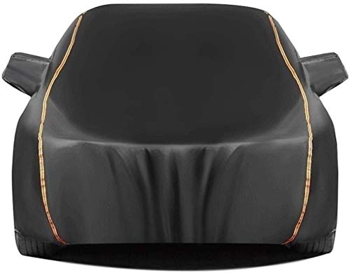 YAOJIA Funda para Coche Fundas para Coche Exterior Completa Compatible con Maserati Biturbo/Coupé |Tarpa De Coche De Oxford Impermeable Y Transpirable con Tira Reflectante