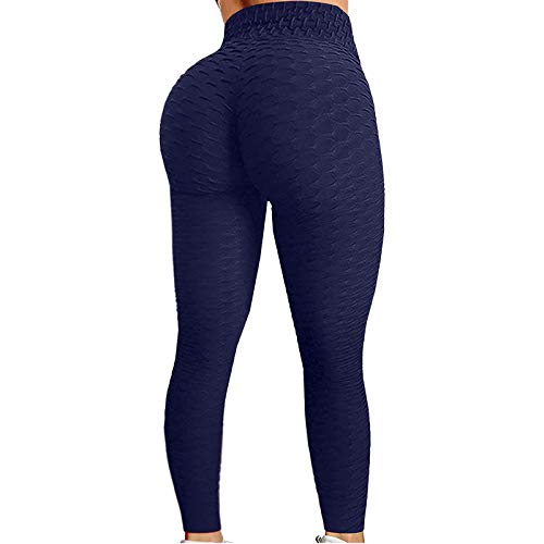 YOGALULU Leggings de Mujer de Cintura Alta, Pantalones Largos de Deporte para Mujer, opacos, Leggings Deportivos Largos de compresión, Pantalones de Fitness con Cintura Alta