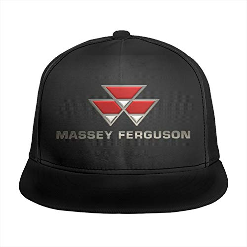 Yoohome Massey Ferguson Gorra deportiva Talla única Gorra de viaje para Dadleisure Deportes Negro