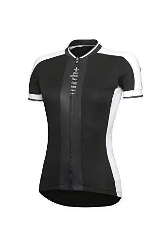 Zero RH+ Roadie W - Jersey para mujer, Mujer, Ecd0723 910M, Black/White, M