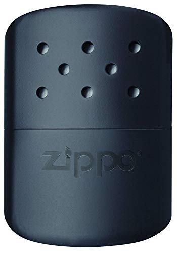 Zippo 40334 - Luz de Gas (Aluminio, 12 Horas), Color Negro