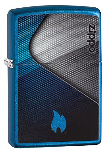 Zippo 60003338 - Mechero de Gasolina (latón, Aspecto de Acero Inoxidable, 1 x 6 x 6 cm)