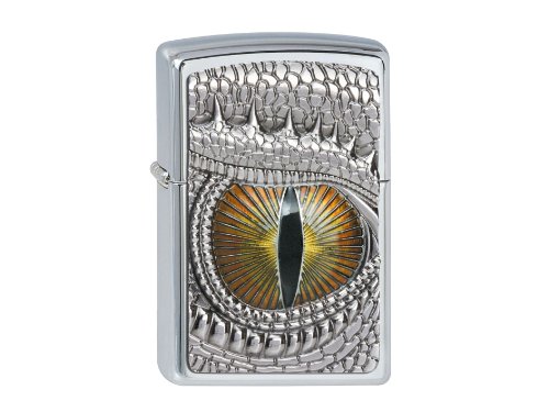 Zippo Mechero de Dragon Eye de escudo