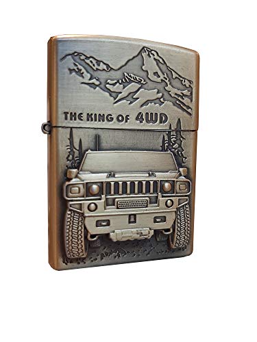 Zippo - Mechero de metal resistente al viento, de larga duración, ideal para cigarrillos, velas, encendedores de bolsillo