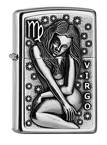 Zippo PL 207 Virgo Tierkre. V19 Encendedor, Latón, Design, 5,83,81,2