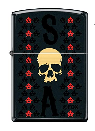 Zippo Sons of Anarchy Encendedor, latón, Design, 5,83,81,2