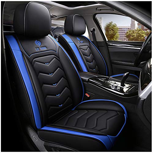 ZMCOV Fundas Asientos Coche Polipiel, Impermeable Y A Prueba De Polvo Delanteros Y Traseros Auto Accesorios Interior, Compatibile con Maserati Levante,Bentley Flying Spur,Mulsanne,B,S