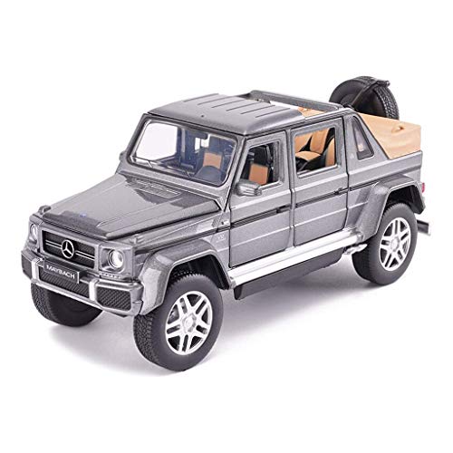 ZY Modelo del Coche 1: 32 Mercedes G650 Chi Maybach Simulación de aleación de fundición a presión de joyería Juguete Adornos Colección Coche de Deportes de 17x6.5x7CM LOLDF1