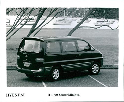 1997 Hyundai H-1 7/9 plazas Minibus - Vintage Press Photo