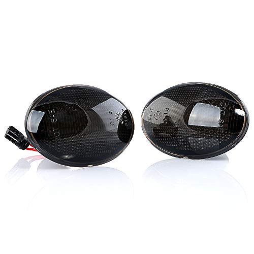 2 x LED Intermitentes Laterales Intermitentes con certificado E Black Vision V-173310