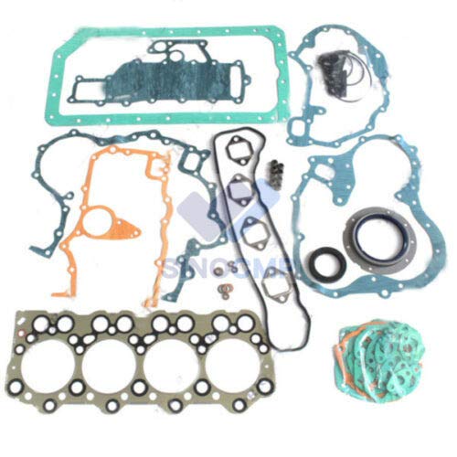 4D32 4D32T Kit de juntas de motor - SINOCMP Piezas de excavadora para Mitsubishi motor Caterpilla E40B E70B E311B excavadora, 3 meses de garantía