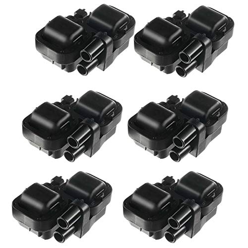 6 bobinas de encendido para Clase A B W169 W245 Clase C W202 W203 S202 1997-2012 A0001587803