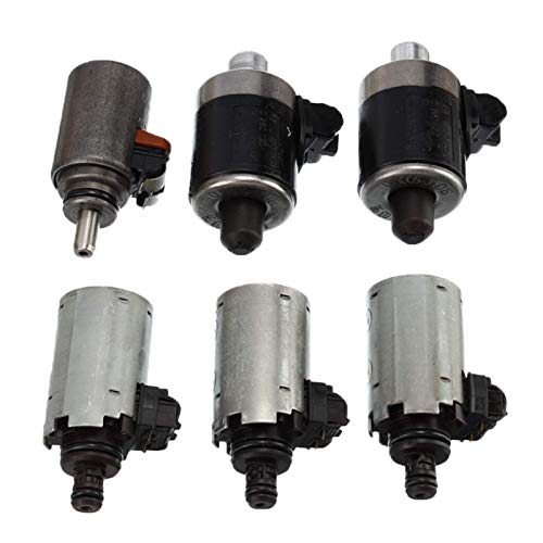 6 unids 722.6 Transmisión Solenoide Set Aleación Plástico Transmisión Automática Parte Asamblea Productos Apto para Mercedes para Benz 5-Speed