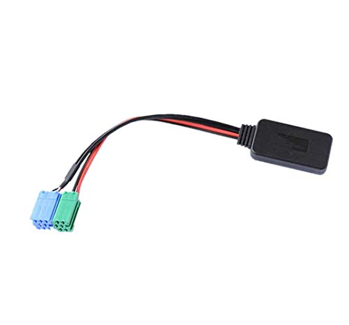 Adaptador Bluetooth inalámbrico CD estéreo AUX interfaz de música compatible con Mercedes Benz Porsche con Becker Radio para Porsche MB Ford 1994-02