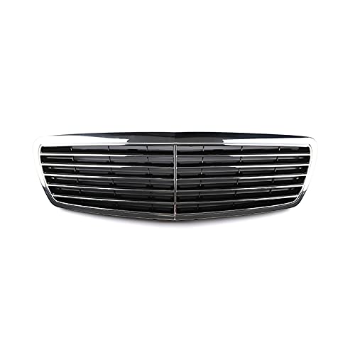 ADFIOADFH Rejilla de Parachoques Delantero del Coche/Ajuste para Mercedes-Benz E-Class W211 E240 E200 E320 E350 2002-2006