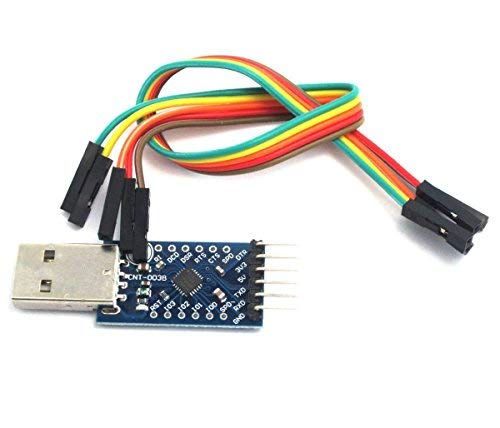 ARCELIConvertidor Serie CP2104 USB 2.0 a TTL Módulo UART 6PIN Compatible con y Mejor Que CP2102
