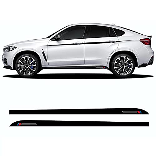 Auto Pegatinas de Calcomanías Body Stripe Lateral, Para Mercedes Benz SLK SLC clase R170 R171 R172 AMG SLK200 250 55 AMG, etiqueta de la etiqueta engomada de la falda de la raya lateral de la edición