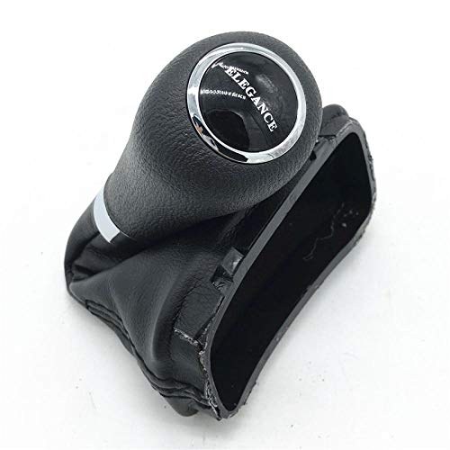 Bota de Cuero con Palanca de Cambios para Coche NLZQB con botón de Cambio de Nivel, para Mercedes Benz W204 (C63 C204) W207 (C207) Bota clásica Avantgarde Elegance-Elegance